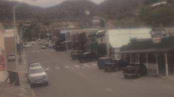 Weather camera view of Overland Hotel.