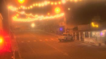 Weather camera view of Overland Hotel.