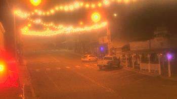 Weather camera view of Overland Hotel.