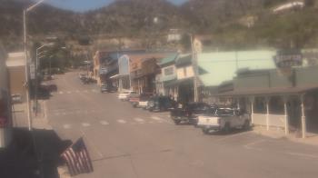 Weather camera view of Overland Hotel.