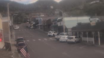 Weather camera view of Overland Hotel.