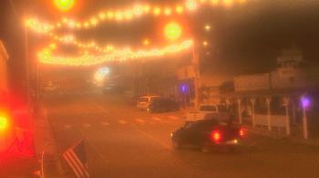 Weather camera view of Overland Hotel.