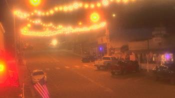 Weather camera view of Overland Hotel.