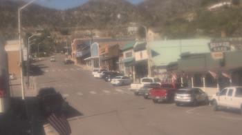 Weather camera view of Overland Hotel.