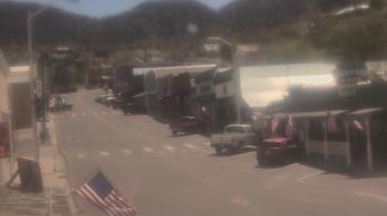 Weather camera view of Overland Hotel.