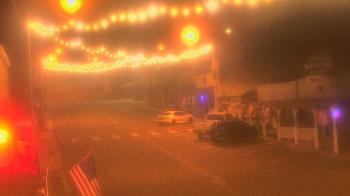 Weather camera view of Overland Hotel.