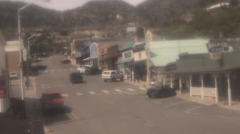 Weather camera view of Overland Hotel.