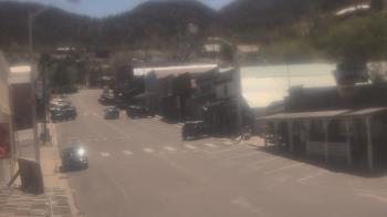 Weather camera view of Overland Hotel.