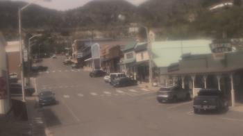 Weather camera view of Overland Hotel.