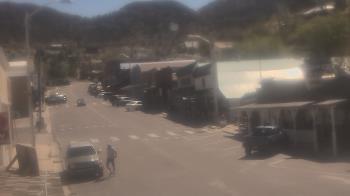 Weather camera view of Overland Hotel.
