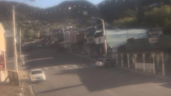 Weather camera view of Overland Hotel.