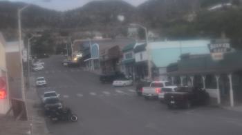 Weather camera view of Overland Hotel.