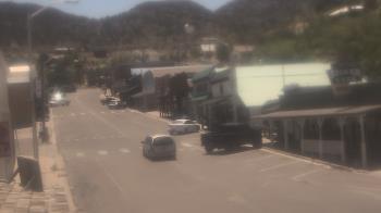 Weather camera view of Overland Hotel.