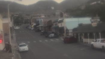 Weather camera view of Overland Hotel.