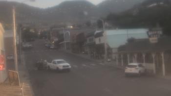 Weather camera view of Overland Hotel.