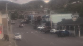 Weather camera view of Overland Hotel.
