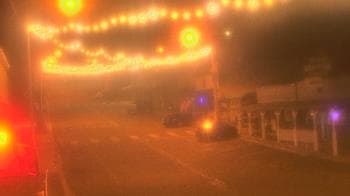 Weather camera view of Overland Hotel.