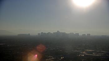 Weather camera view of Phoenix Children`s Hospital.