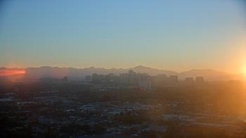 Weather camera view of Phoenix Children`s Hospital.