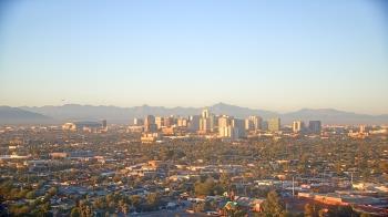 Weather camera view of Phoenix Children`s Hospital.