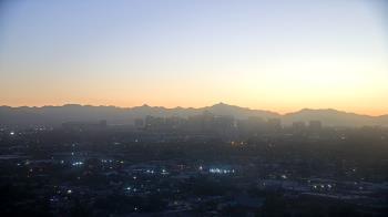 Weather camera view of Phoenix Children`s Hospital.