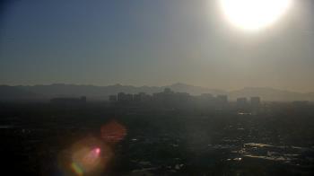 Weather camera view of Phoenix Children`s Hospital.