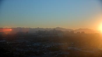 Weather camera view of Phoenix Children`s Hospital.