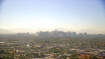 Weather camera view of Phoenix Children`s Hospital.