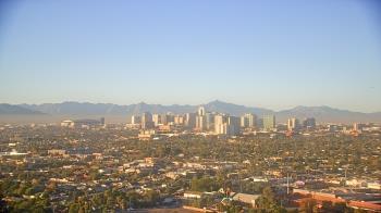 Weather camera view of Phoenix Children`s Hospital.