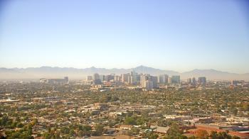 Weather camera view of Phoenix Children`s Hospital.