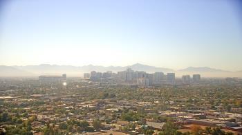 Weather camera view of Phoenix Children`s Hospital.