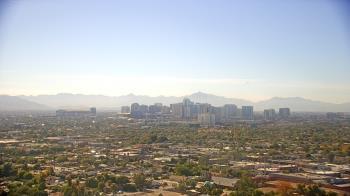 Weather camera view of Phoenix Children`s Hospital.