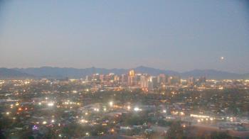 Weather camera view of Phoenix Children`s Hospital.