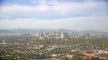 Weather camera view of Phoenix Children`s Hospital.
