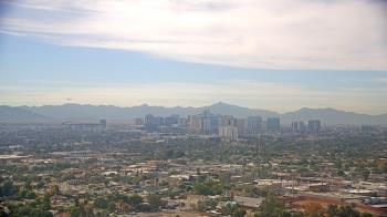 Weather camera view of Phoenix Children`s Hospital.