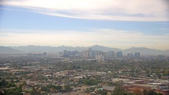 Weather camera view of Phoenix Children`s Hospital.