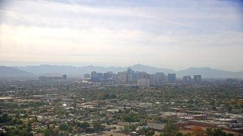 Weather camera view of Phoenix Children`s Hospital.