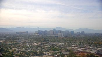 Weather camera view of Phoenix Children`s Hospital.