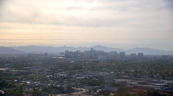 Weather camera view of Phoenix Children`s Hospital.