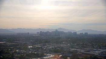 Weather camera view of Phoenix Children`s Hospital.