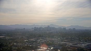 Weather camera view of Phoenix Children`s Hospital.