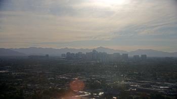 Weather camera view of Phoenix Children`s Hospital.