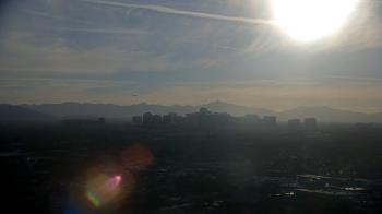 Weather camera view of Phoenix Children`s Hospital.