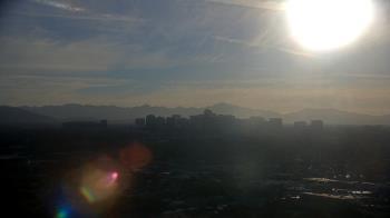 Weather camera view of Phoenix Children`s Hospital.