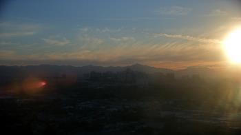 Weather camera view of Phoenix Children`s Hospital.