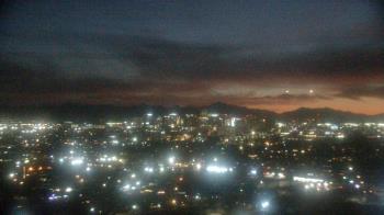 Weather camera view of Phoenix Children`s Hospital.