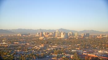 Weather camera view of Phoenix Children`s Hospital.