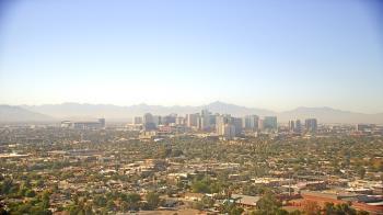 Weather camera view of Phoenix Children`s Hospital.