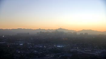 Weather camera view of Phoenix Children`s Hospital.