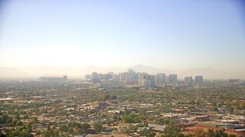 Weather camera view of Phoenix Children`s Hospital.